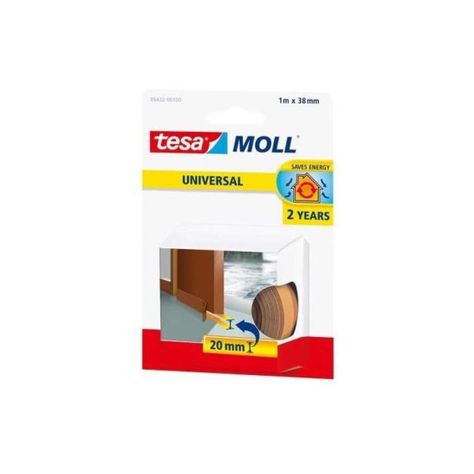 Tesamoll Universal Para Puertas 38mm X 1mt Café Tesa-0