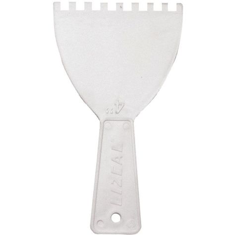 Espátulas Dentadas 2-6  Juego 4 Piezas Lizcal-1
