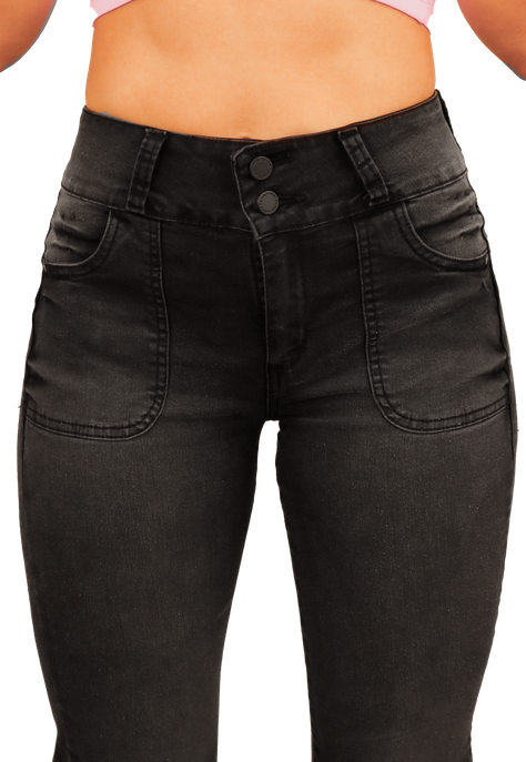 JEANS MUJER FLARE JE3909N-2