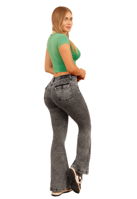 JEANS FLARE MUJER JE3907GC-1