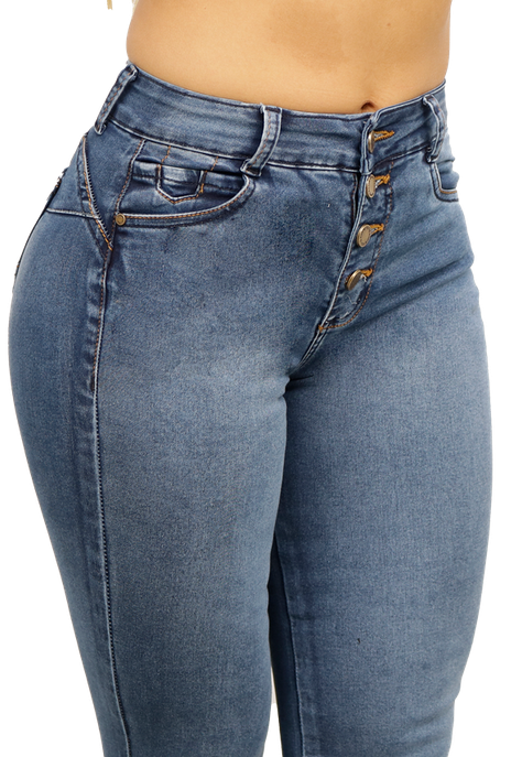JEANS MUJER CELESTE PITILLO JE3602C-2
