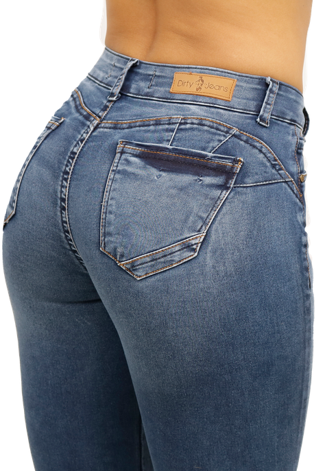 JEANS MUJER CELESTE PITILLO JE3602C-3