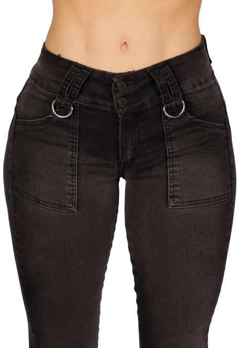 JEANS PITILLO NEGRO  DAMA-2
