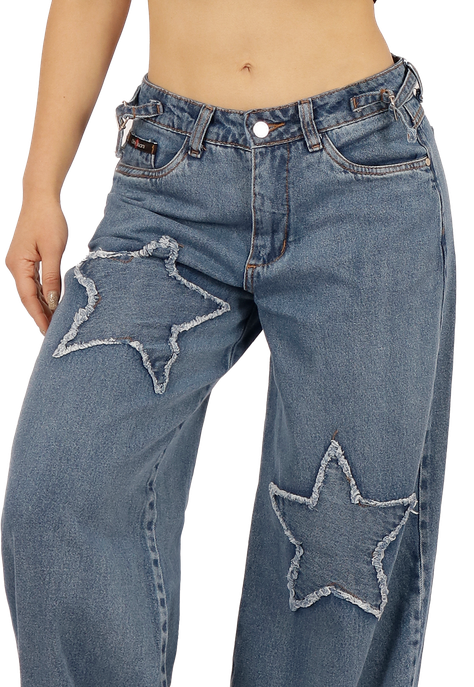 JEANS RECTO ANCHO MUJER JE3723C-2