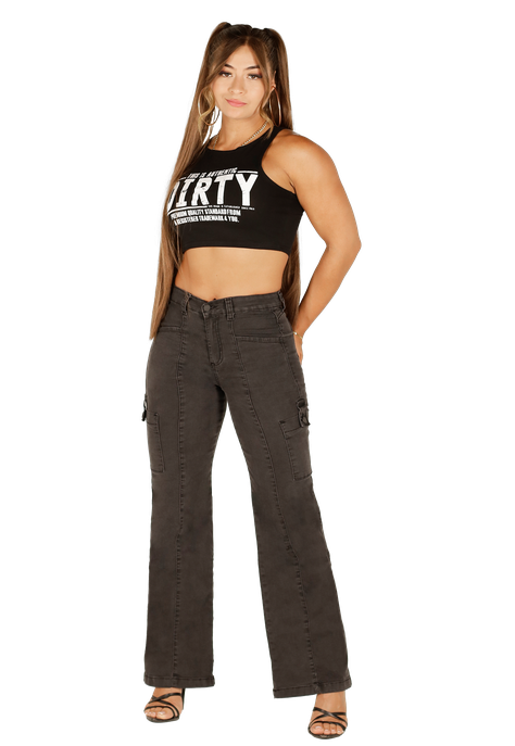 Jeans Mujer Gris JE3537G-0