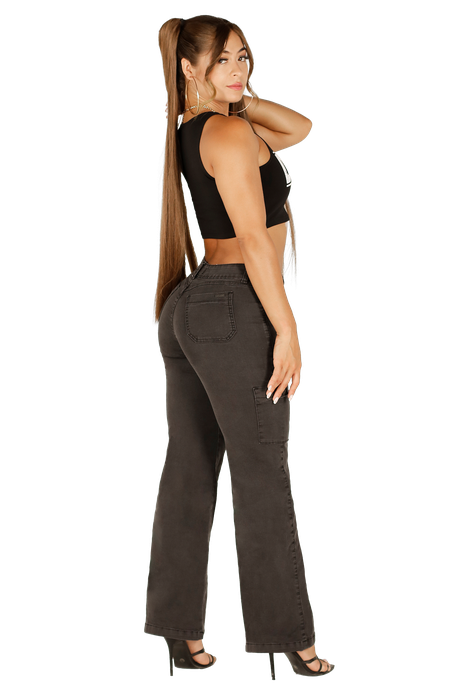 Jeans Mujer Gris JE3537G-1