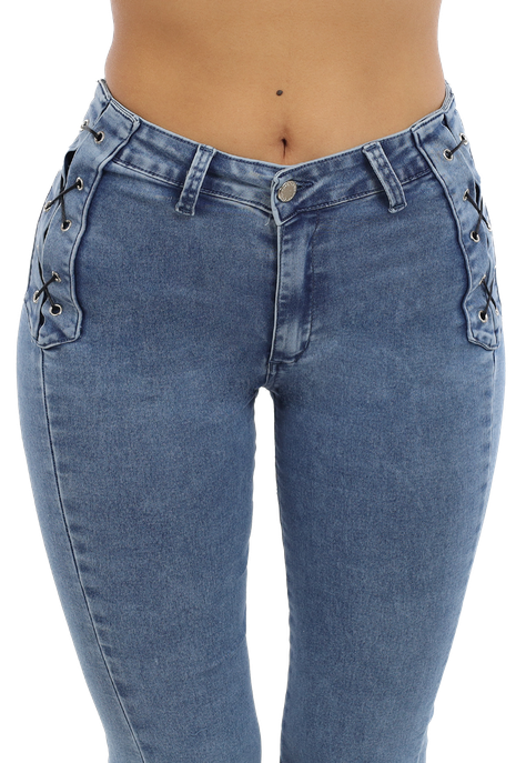 JEANS FLARE CELESTE MUJER JE3510C-2