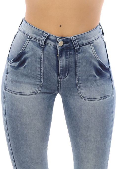 JEANS  FLARE CELESTE MUJER JE3914C-2