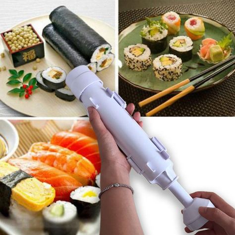 Kit de rodillo de sushi Bazooka,-2