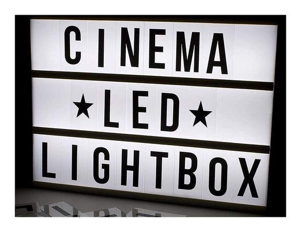 Letrero Luminoso Led - Tamaño A4 - Con Letras Y Numeros-0