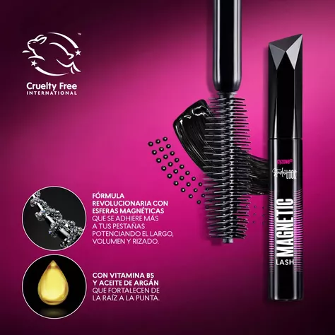 Máscara de pestañas magnetic lash studio look -4