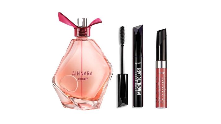 Ainnara perfume de mujer, mascara de pestañas y labial-0