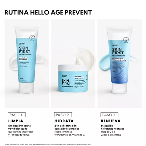 Set Hidratacion Facial Skin First Hello Age-6