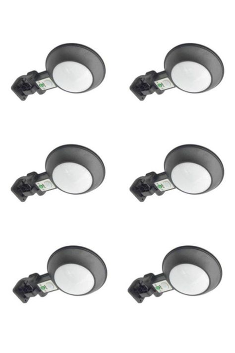 Pack de 6 Focos Solares Led 100w Para Exterior-0