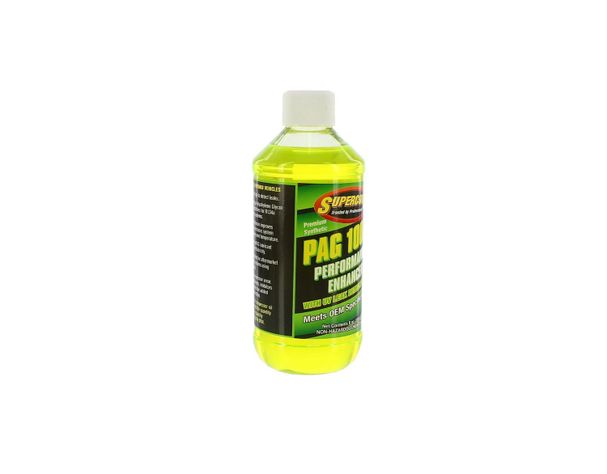 Aceite PAG 100 + Detector De Fugas UV + Potenciador De Rendimiento 8OZ/237ML SUPERCOOL-7