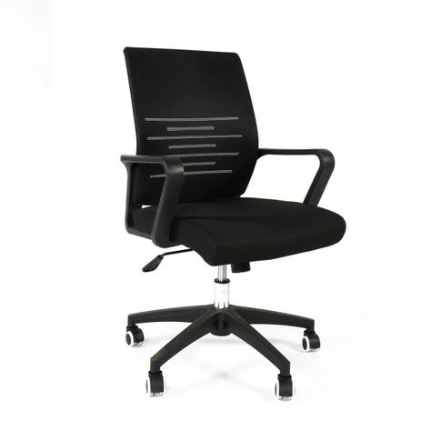 Silla Ejecutiva Smith nylon mesh + acero cromado-0