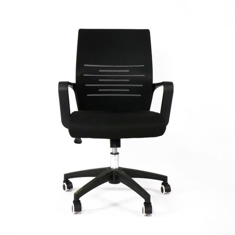 Silla Ejecutiva Smith nylon mesh + acero cromado-1