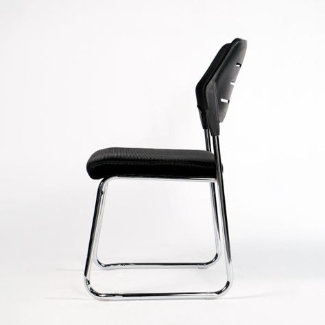 Silla de Oficina Atelier nylon mesh y acero cromado-2