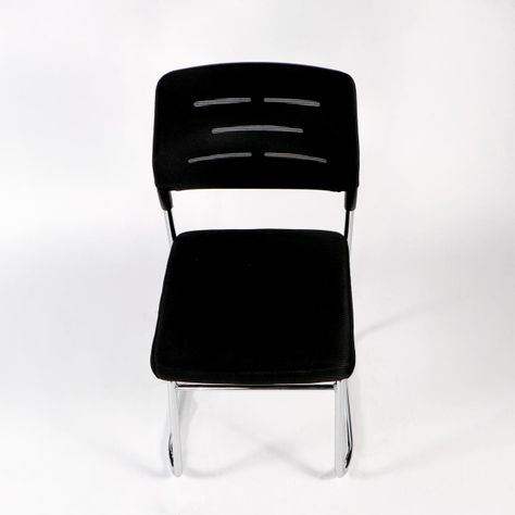 Silla de Oficina Atelier nylon mesh y acero cromado-4