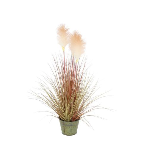 Grass con pluma blanca 70 cm-0