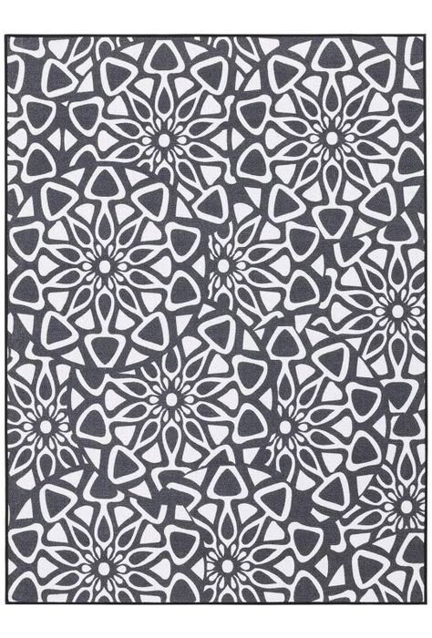 ALFODIA Alfombra AntideslIzante Gris 150 x 200 cm -1