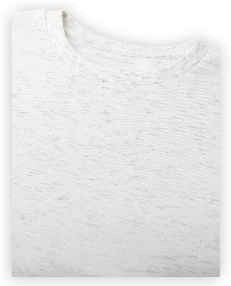 Polera Hombre Blanco Manga Larga100% Algodon -0