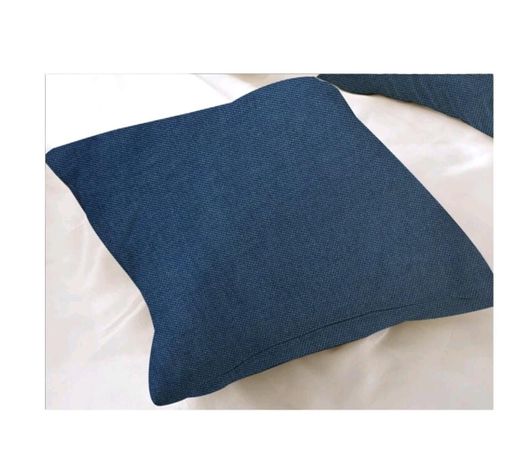 Funda de Cojín Decorativo Azul 45x45 cm-0