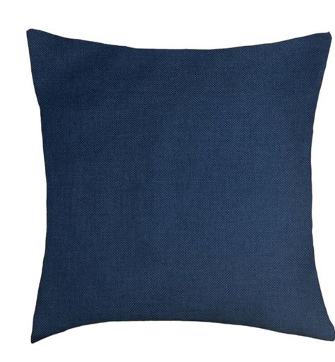 Funda de Cojín Decorativo Azul 45x45 cm-1