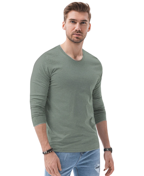 Polera Hombre Casual Manga Larga-0