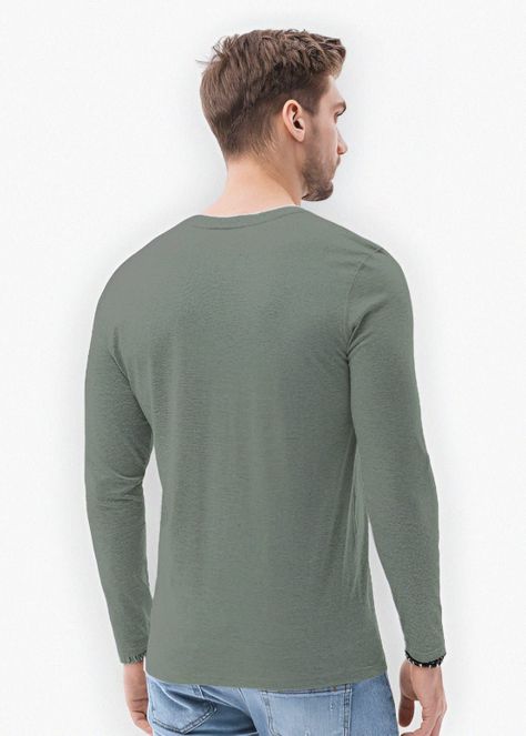 Polera Hombre Casual Manga Larga-5