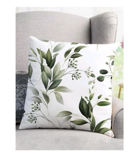 Funda de Cojín Decorativo 45x45 cm Blanco-1