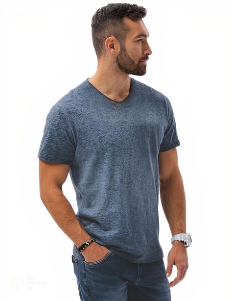 Polera Hombre Casual Regular Fit-0