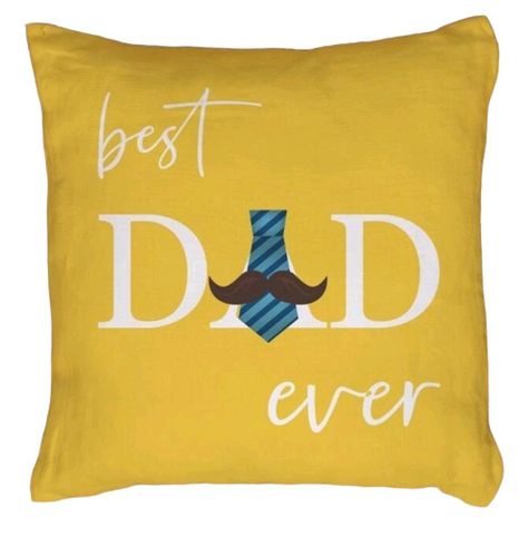 Funda de Cojín Decorativo Para PAPA 45x45 cm-0