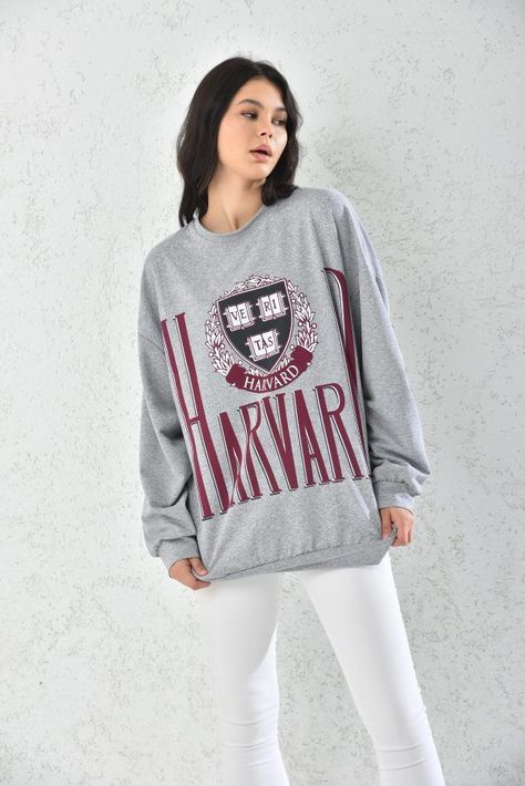 Poleron Oversize Mujer Gris Sarah&Ella-3