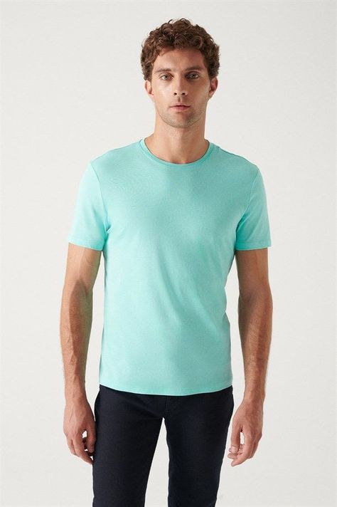 Polera Hombre Fit Casual Cuello Redonda-3
