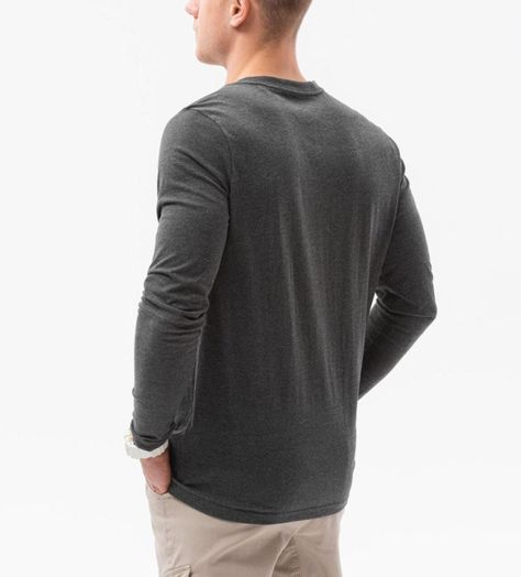 Polera Hombre Casual Manga Larga -5