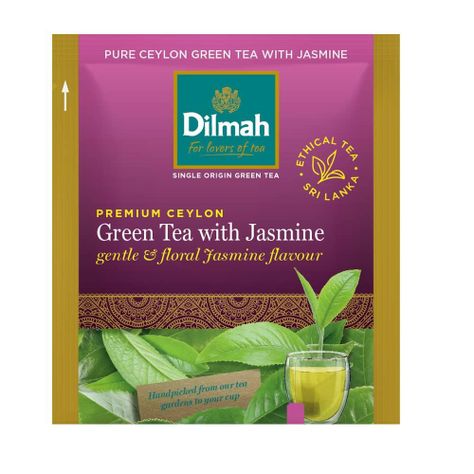 100 Bolsitas Te Verde Ceylon Jazmin Dilmah-0