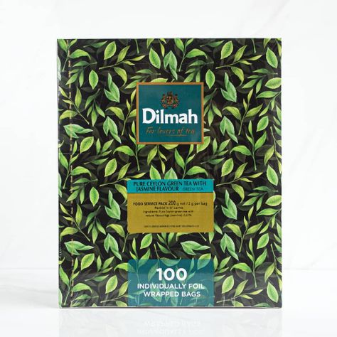 100 Bolsitas Te Verde Ceylon Jazmin Dilmah-1