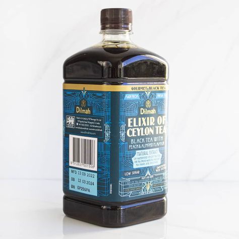 Concentrado de Te Negro Durazno Almendra Dilmah 1 lt-1