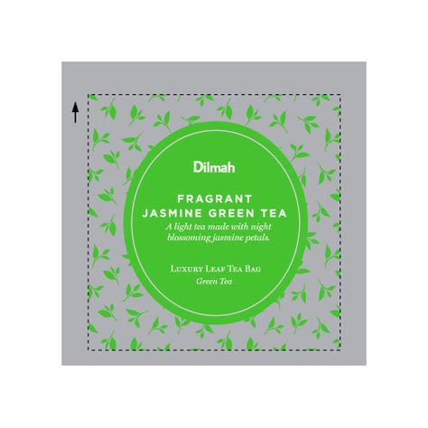 50 Bolsitas Te Verde Fragant Jazmin Vivid Dilmah-0