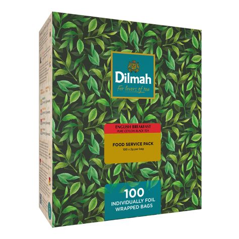 100 Bolsitas Te Negro English Breakfast Dilmah-1