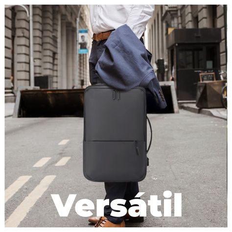 Mochila Moderna para Oficina y Negocios con Carga USB-Lextt Nova-4