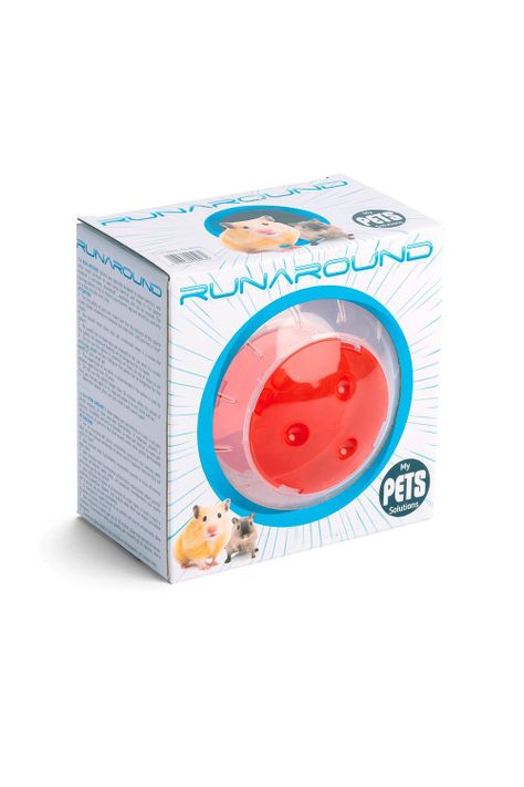 Bola De Ejercicios Para Roedores MPS 18cm ROJA-0