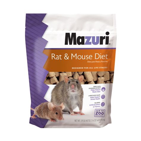 Mazuri Alimento Rata y Raton 900 gr-0