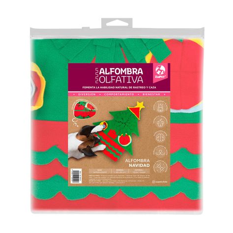 Alfombra Olfativa Perro Navidad Zupet-1