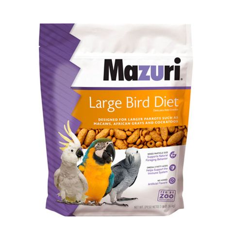 Mazuri Alimento Aves Grandes ( 1,36 Kg)-0