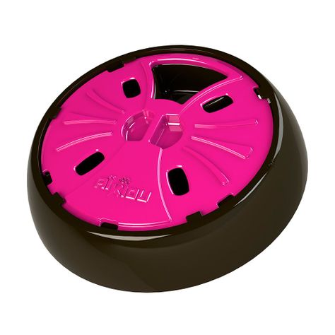 Comedero Interactivo Redondo Akiou RosadoCafé para Perros-0