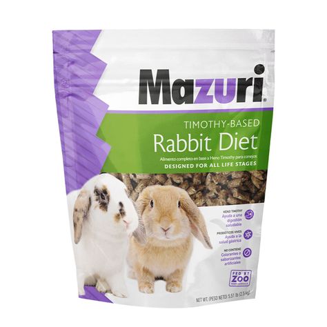 Mazuri Alimento Conejo Timothy 2,5 Kg-0