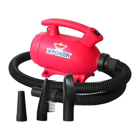 Secador pelo Mascotas Home Rosado Xpower-1