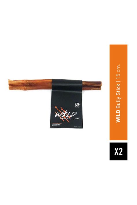Snack Zupet Wild Bully Stick 15cm Pack X2-0